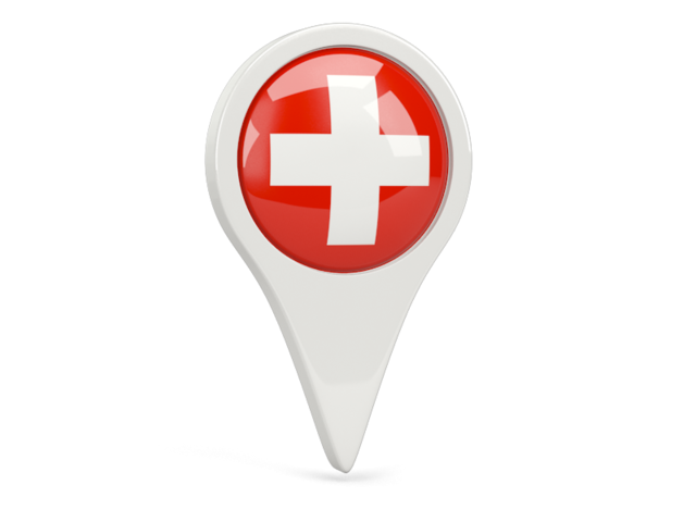 switzerland round pin icon 640